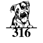 pitbull 316/dogsign/BLACK