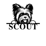 scout/yorkie sign/BLACK