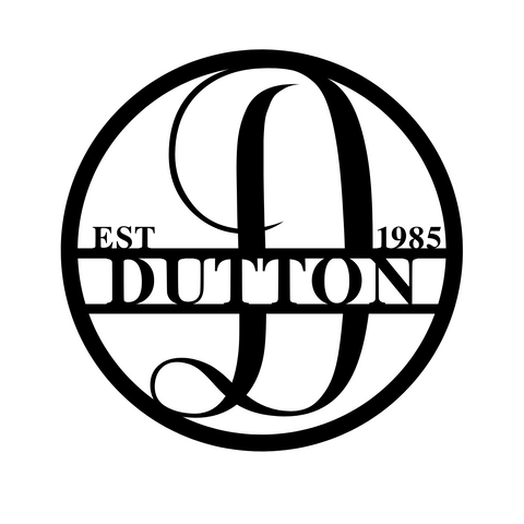 dutton 1985/monogramsign2/BLACK