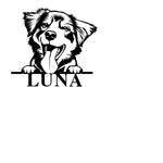 luna/dog sign/BLACK