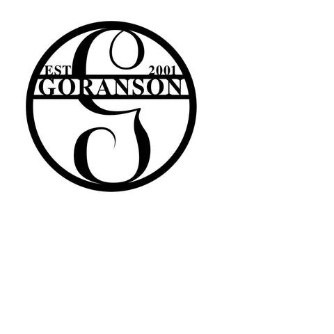 goranson 2001/monogramsign2/BLACK