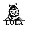 lola/husky sign/BLACK