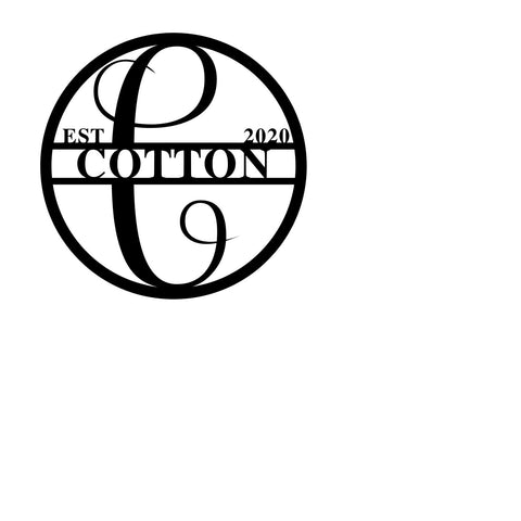 cotton 2020/monogramsign2/BLACK