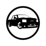 gmc sierra denali/custom car sign/BLACK