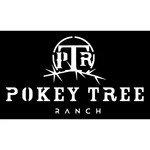 pokey tree ranch/custom sign/BLACK