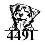 4491 aus shepherd/dog sign/BLACK