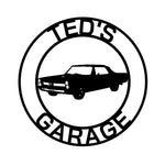 ted's garage/gto sign/RED