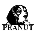 peanut/beagle sign/BLACK