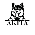 akita/shiba inu sign/BLACK