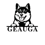 geauga/shiba inu sign/BLACK