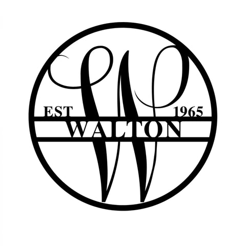 walton 1965/monogramsign2/BLACK