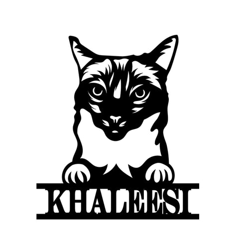 khaleesi/cat sign/BLACK