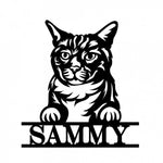 sammy/cat sign/BLACK