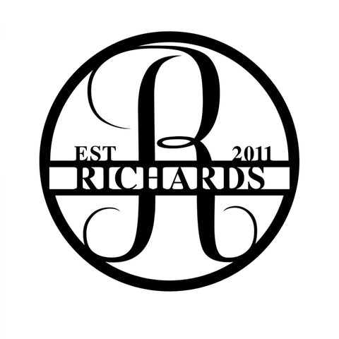 richards 2011/monogramsign2/BLACK