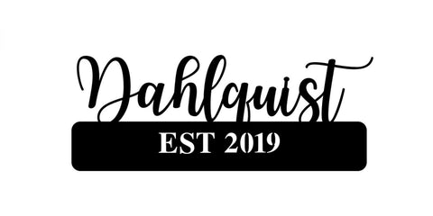 dahlquist 2019/name sign stsitpsifps/BLACK