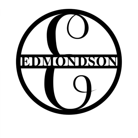 edmondson/monogramsign2/BLACK
