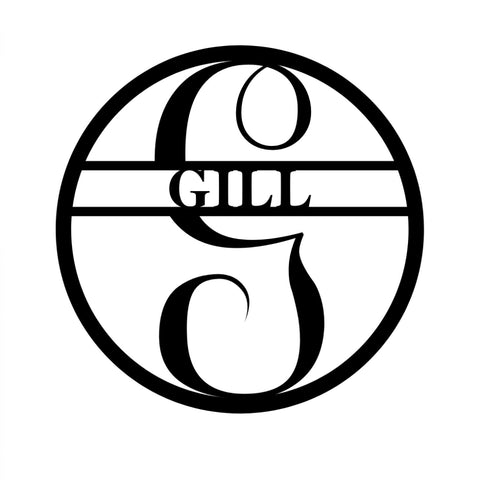 gill/monogramsign2/BLACK