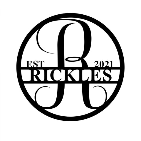 rickles 2021/monogramsign2/BLACK