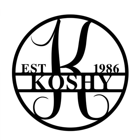 koshy 1986/monogramsign2/BLACK