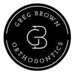 greg brown orthodontics/custom sign/BLACK