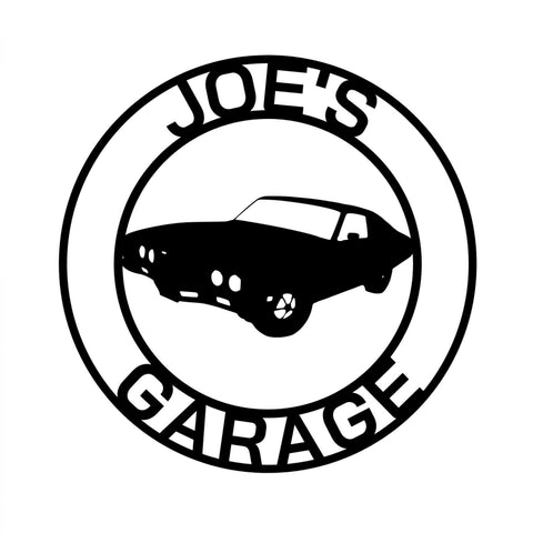 joe's garage/mercury montego sign/BLACK