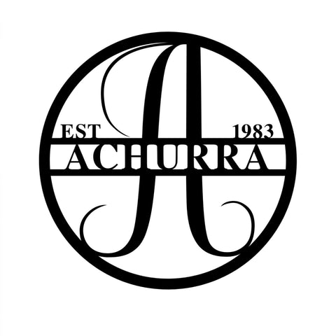 achurra 1983/monogramsign2/BLACK