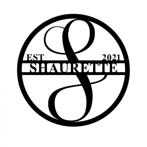 shaurette 2021/monogramsign2/BLACK