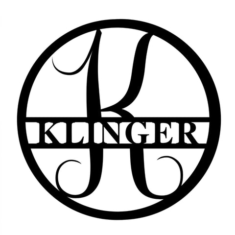 klinger/monogramsign2/BLACK