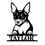 taylor/dog sign/BLACK