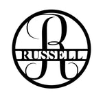 russell/monogramsign2/BLACK