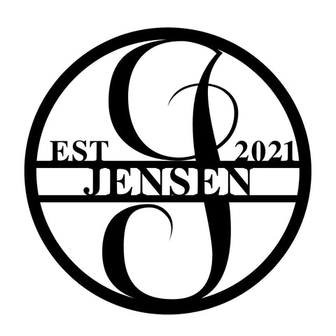 jensen 2021/monogramsign2/BLACK