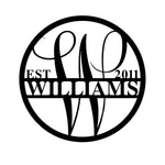 williams 2011 18/monogramsign2/BLACK