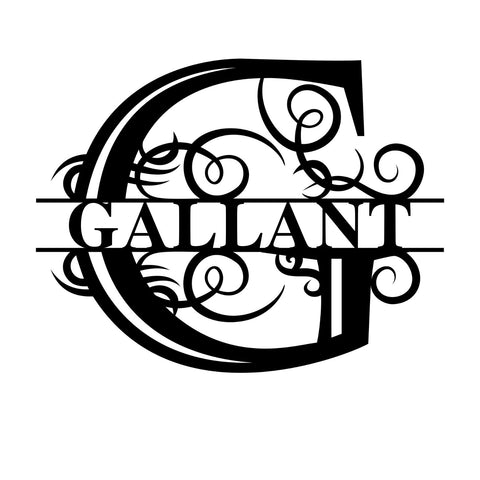 gallant/monogramsign/BLACK