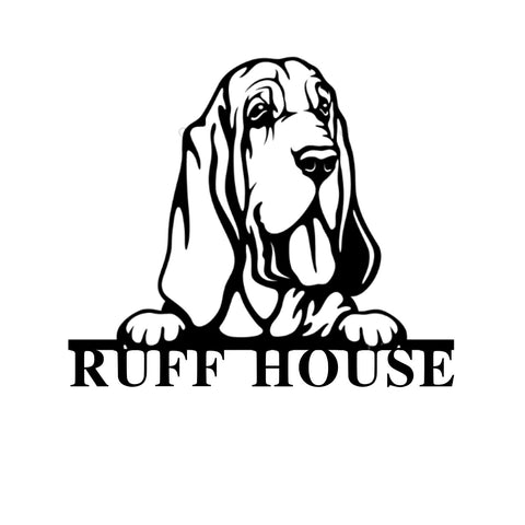 ruff house/bloodhound/BLACK