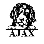 ajax/bernadoodle sign/BLACK