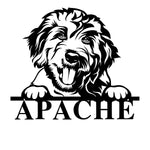 apache/cavapoo sign/BLACK