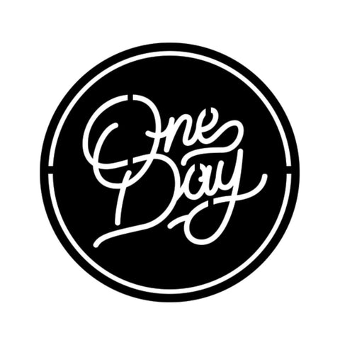 oneday/custom sign/BLACK