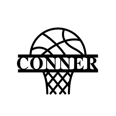 conner/basketball sign/BLACK