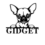gidget/chihuahua sign/BLACK