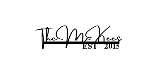 the mckees/name sign/BLACK