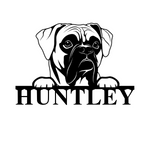 huntley/boxer sign/BLACK