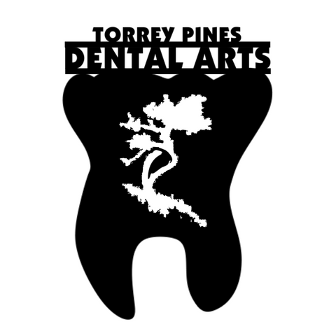 torrey pines dental arts/custom sign/SILVER