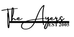 the ayers/name sign/BLACK/18 inch