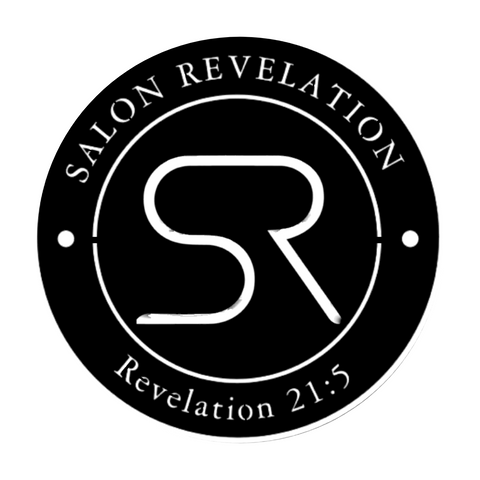 salon revelation/custom sign/BLACK