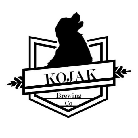 kojak brewing co/custom sign/BLACK