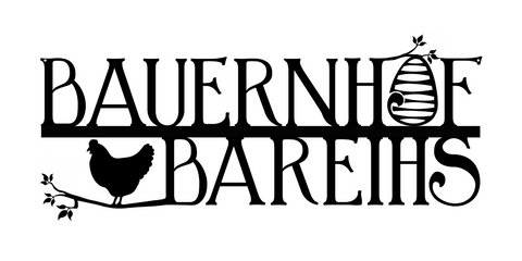 bauernhof bareihs/custom sign/BLACK