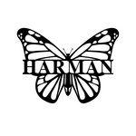 harman/butterfly sign/BLACK