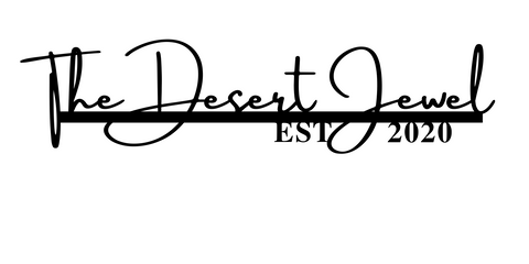 The Desert Jewel/monogram/BLACK