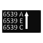 6539 aec/custom sign/BLACK