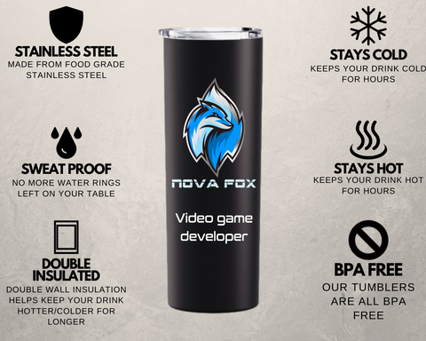 nova fox video game developer/custom tumbler